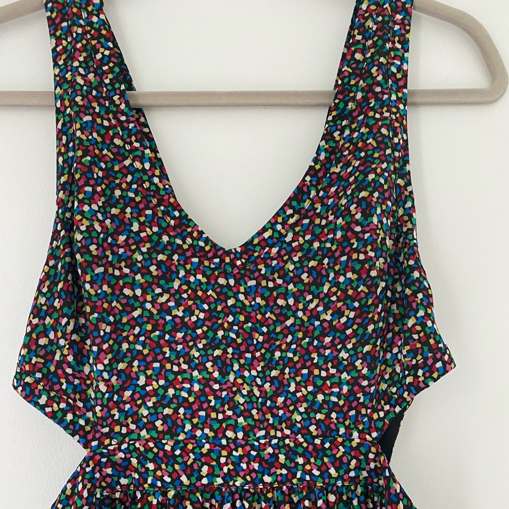 Confetti Dress with cut outs